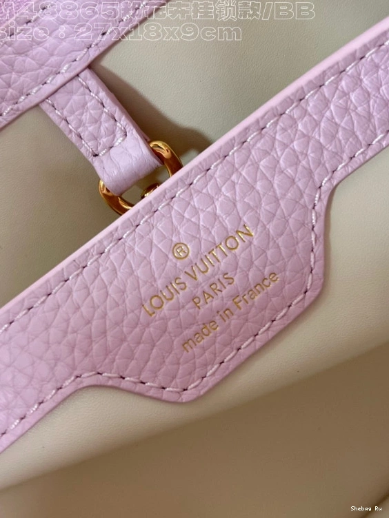 BB-27*18*9CM LOUIS VUITTON CAPUCINES 0816
